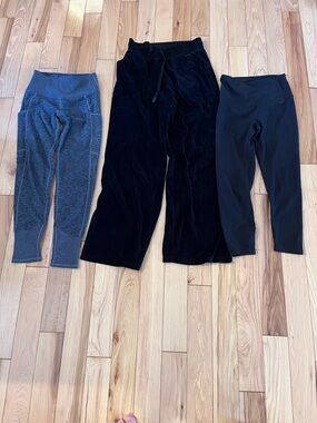 Womens Black Pants Lot Size Small